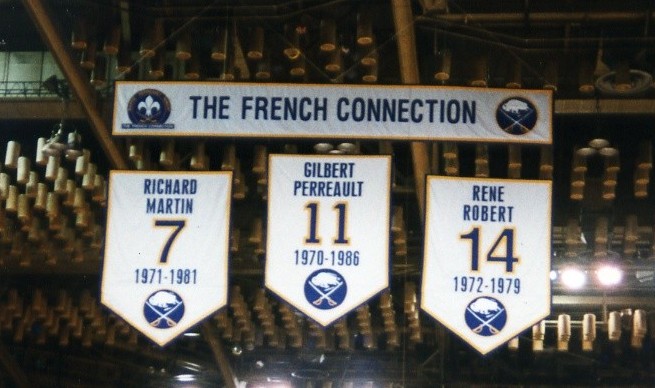 The Sabres' all-time leaders from the Aud