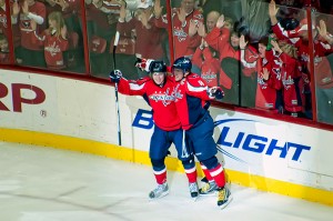 Ovechkin and Backstrom - clydeorama, flickr