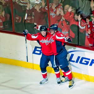Ovechkin and Backstrom - clydeorama, flickr