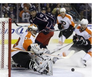 Missing on purpose can lead to goals in today's NHL (AP Photo/Jay LaPrete)