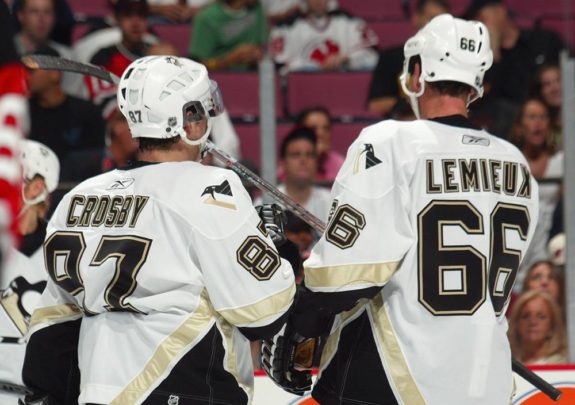 Sidney Crosby, Mario Lemieux