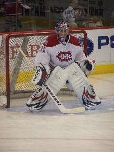 Montreal Canadiens goalie Carey Price