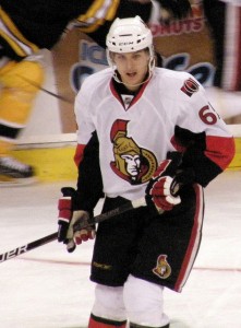 Erik Karlsson is a Norris Trophy candidate with 60 points through 66 games.