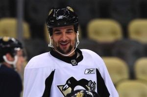 Penguins defenseman Deryk Engelland