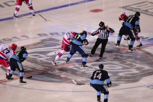 Ovechkin's Capitals defeated Crosby's Penguins in the 2011 Winter Classic at Heinz Field in Pittsburgh (Tom Turk/THW)