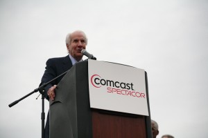 Flyers' Chairman Ed Snider