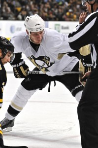 Penguins Center faceoff Jordan Staal