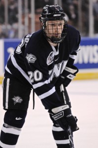 College Free Agent Paul Thompson signed with the Penguins last week (Icon SMI)