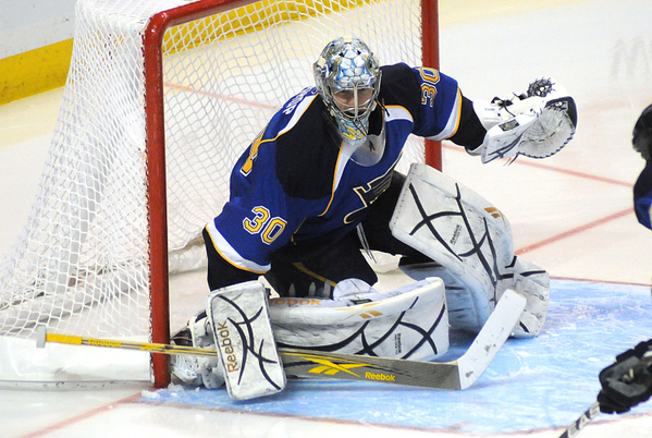 Bishop was drafted by the Blues in the third round, 85th overall, of the 2005 NHL Entry Draft (Icon SMI)