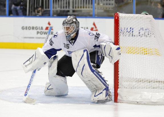 Dwayne Roloson goaltender Lightning