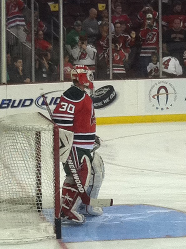 Martin Brodeur in Retro Gear