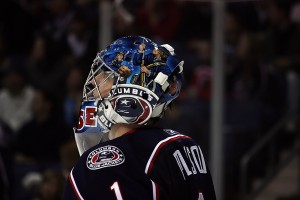 Columbus Blue Jackets goalie Steve Mason (Dave Gainer/THW)