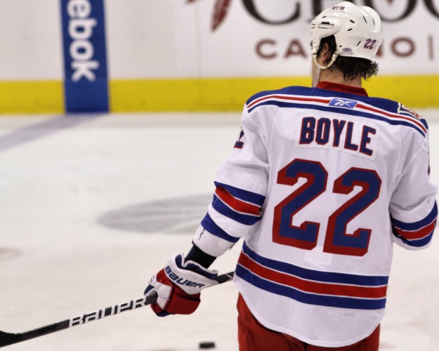 Can the Flyers pass the Rangers now that Brian Boyle is gone from Manhattan?