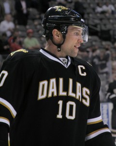 Morrow was the Stars' captain at the time he was traded (HermanVonPetri/Flickr)