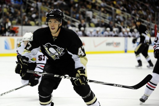 Simon Despres with the Pittsburgh Penguins. (Icon SMI)