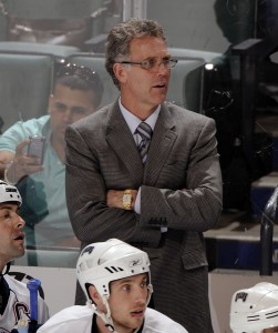 Craig MacTavish, seen here as coach of the Edmonton Oilers, was the last active NHLer to play without a helmet. (Icon SMI)