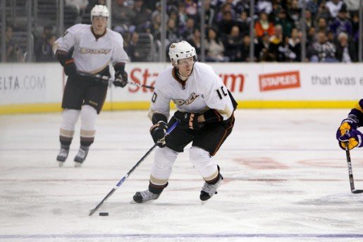 Corey Perry led all skates with eight shots and scored Anaheim's lone goal.