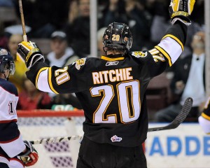 Dallas Stars' 44th pick Brett Ritchie shines at Traverse City (Aaron Bell/CHL Images)