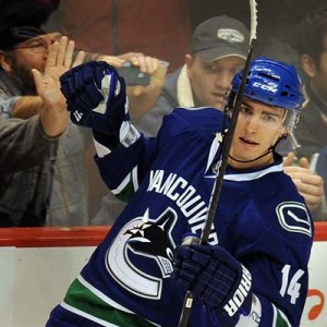 Feisty winger Burrows is currently injured (Photo by Mark S. Mauno).