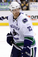 Henrik Sedin has played in 600 straight NHL games (Photo by Chassen Ikiri).