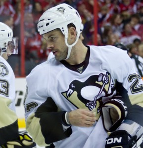 Craig Adams has 49 regular-season fights to his name during his 16 year career.(bridgetds/Flickr)