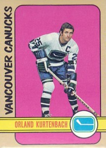Orland Kurtenbach - Canucks hockey card