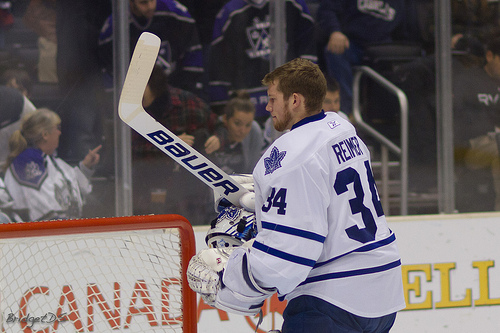 The future for James Reimer as a Maple Leaf could be in jeopardy (bridgetds, Flickr)