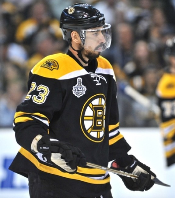 Zac Rinaldo Boston Chris Kelly