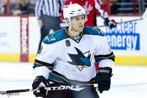 San Jose Sharks Forward Joe Pavelski has been strong of late. (BridgetDS/Flickr)