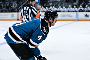 Rob Blake played most of his career with L.A., but played for the Avs and Sharks toward the end  (used by permission from Ivanmakarov at en.wikipedia [CC-BY-3.0 (www.creativecommons.org/licenses/by/3.0)]