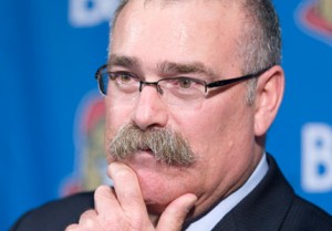 Paul MacLean is the Sens new coach. Is he the maestro the Sens have been looking for? Photo BY Canadian Press. June, 2011.