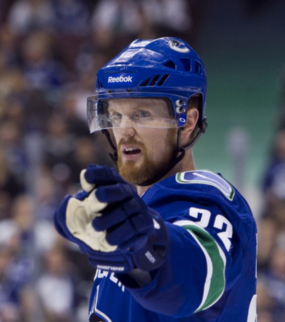 Henrik Sedin Canucks