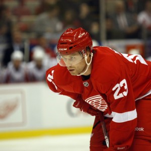 Brad Stuart of the Detroit Red Wings.