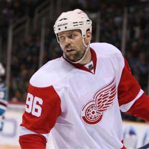 Tomas Holmstrom Red Wings