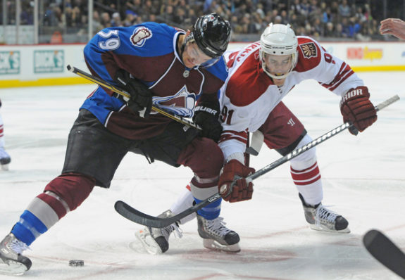 T.J. Galiardi Avalanche