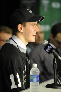 Scheifele signed with the Jets today as he takes the next step to the NHL (Aaron Bell/CHL Images)