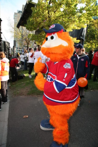 Youppi! Mascot of the Montreal Canadiens (creative commons/wikipedia.org)