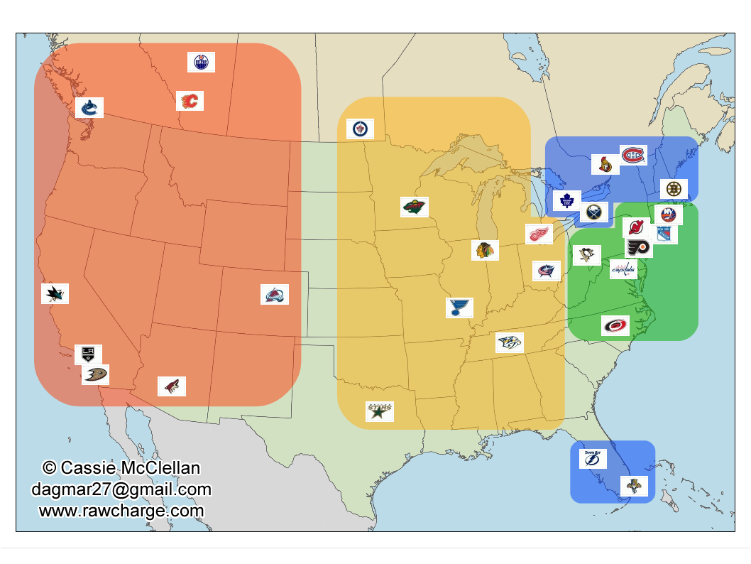 Nhl Maps By Year