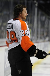 Philadelphia Flyers forward Claude Giroux