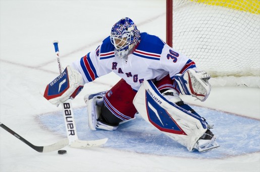 New York Rangers goaltender Henrik Lundqvist, just one year removed from a Vezina Trophy-winning campaign is seriously not this bad.  Really. He's playing like he's a Flyers goaltender or something.
