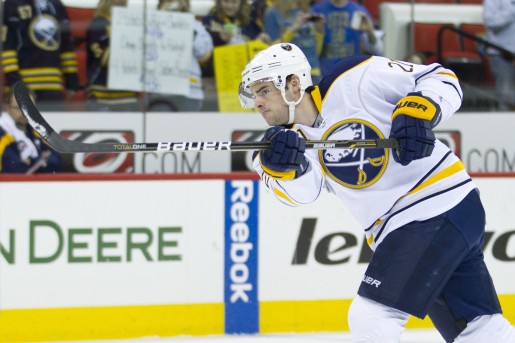 Buffalo Sabre Drew Stafford - Photo by Andy Martin Jr