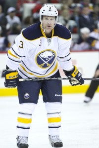 Buffalo Sabre Jordan Leopold - Photo by Andy Martin Jr