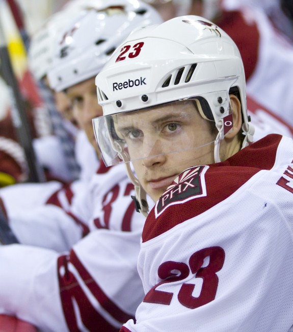 Oliver Ekman-Larsson has developed into one of the best defencemen in the NHL. (Andy Martin Jr.)