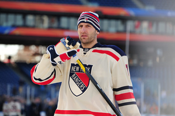 Mike Rupp, New York Rangers