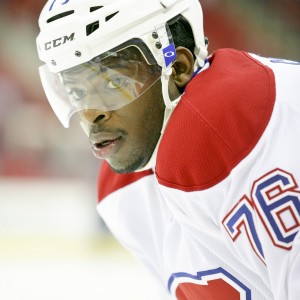 Montreal Canadiens defenseman P.K. Subban