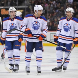 Taylor Hall and Jordan Eberle