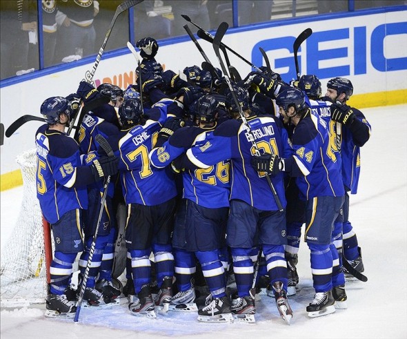 St. Louis Blues beat San Jose 2012