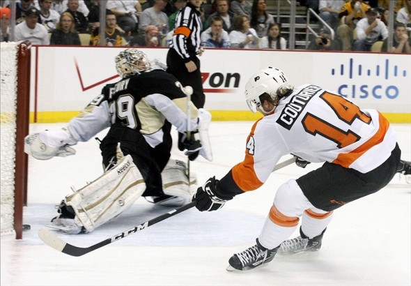 Couturier has helped the Flyers dominate the Flyers-Penguins rivalry