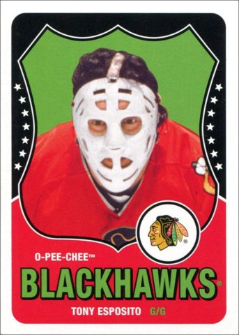 Tony Esposito's Goalie Mask