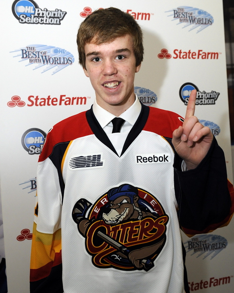 Connor McDavid Autographed Jersey - Erie Otters